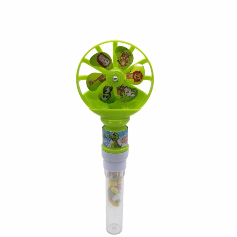 Summer Winmill Fan with Candy Toy Chilren Fan Candy Toy Kids Summer Fan Candy Toy