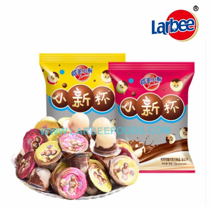 Larbee Candy 15g Chocolate Cookies Cup Biscuits Chocolate in Bag