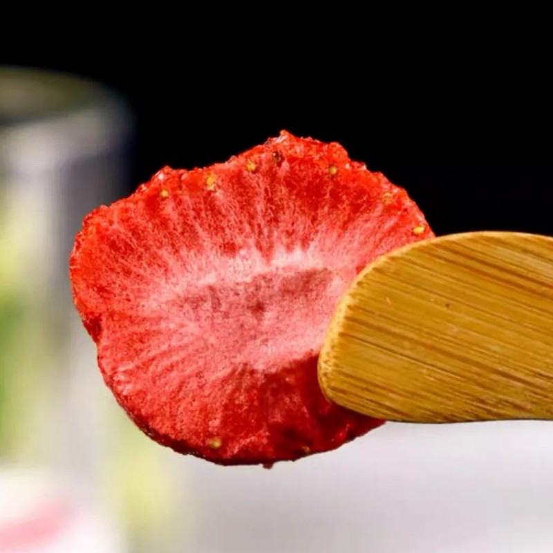Freeze-Dried Strawberry Slice with Suger