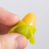 Factory Halal Mango Grape Sweet Peeling Soft Fruit Shaped Peeled Gummy Candy