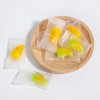Factory Halal Mango Grape Sweet Peeling Soft Fruit Shaped Peeled Gummy Candy