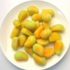 Factory Halal Mango Grape Sweet Peeling Soft Fruit Shaped Peeled Gummy Candy