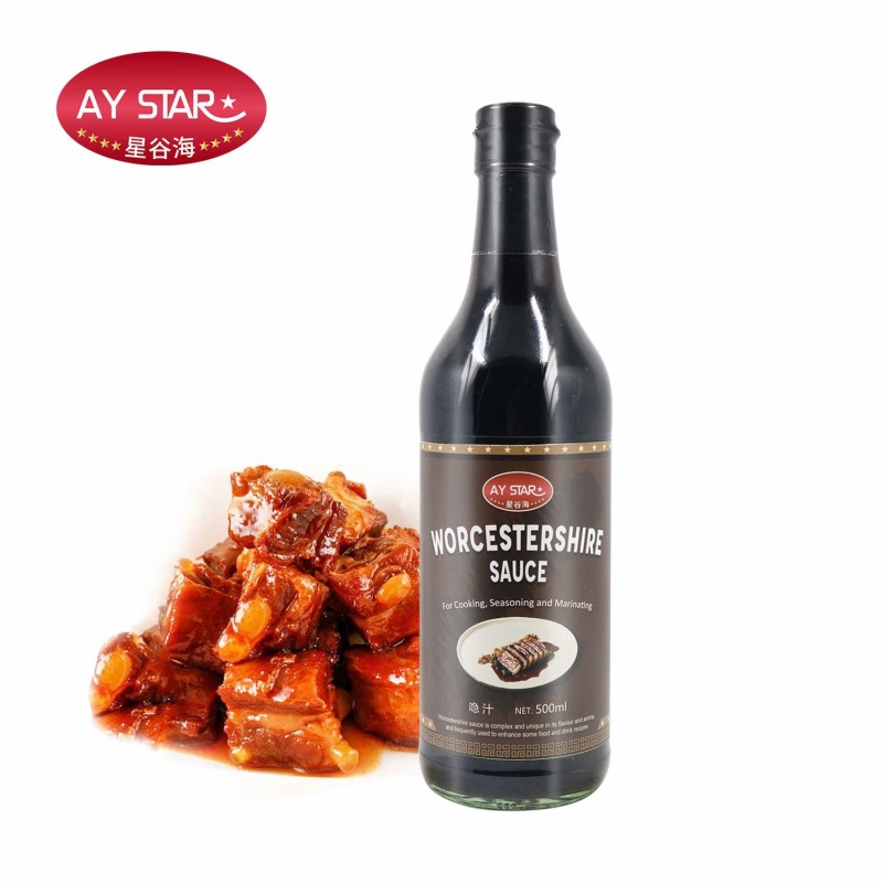 China Manufacturer Private Label Wholesale Spicy Worcestershire Sauce