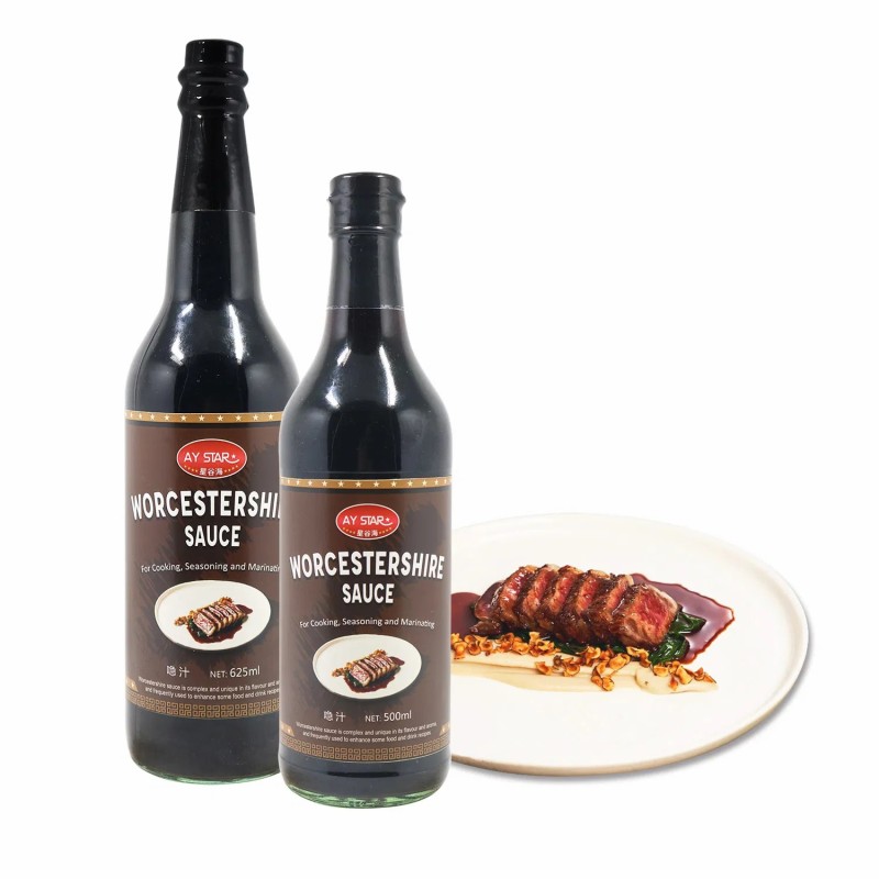 China Manufacturer Private Label Wholesale Spicy Worcestershire Sauce