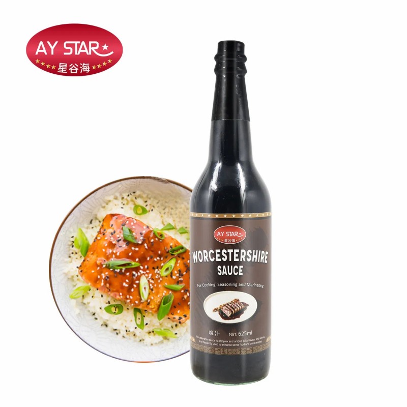 China Manufacturer Private Label Wholesale Spicy Worcestershire Sauce