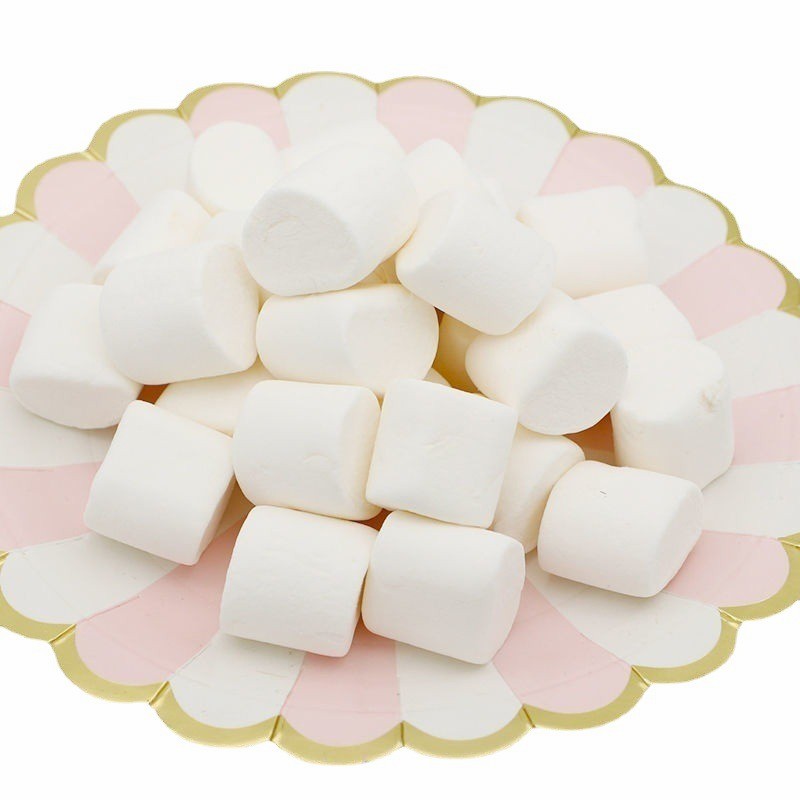 Wholesale Snack Food Cotton Candy Halal White Marshmallow
