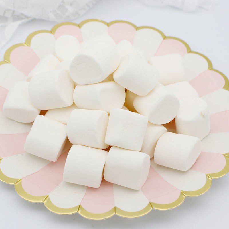 Wholesale Snack Food Cotton Candy Halal White Marshmallow