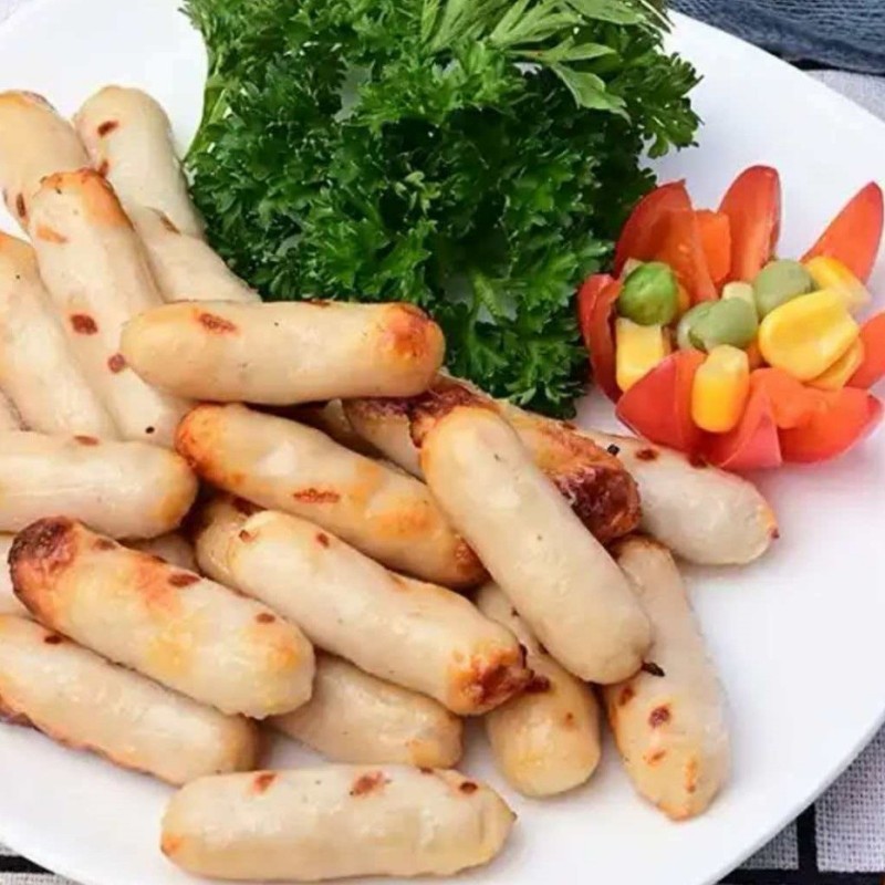 The Ideal Snack for The Journey Is The Mini Chicken Sausage.