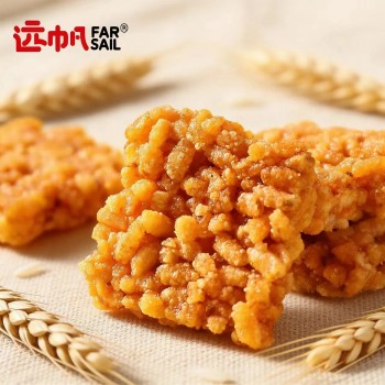 Flavorful Glutinous Rice Crispy Rice Snacks Food