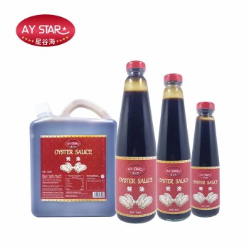 HACCP Halal Free Sample Manufacturer Bottle Seafood Oyster Sauce Seasoning