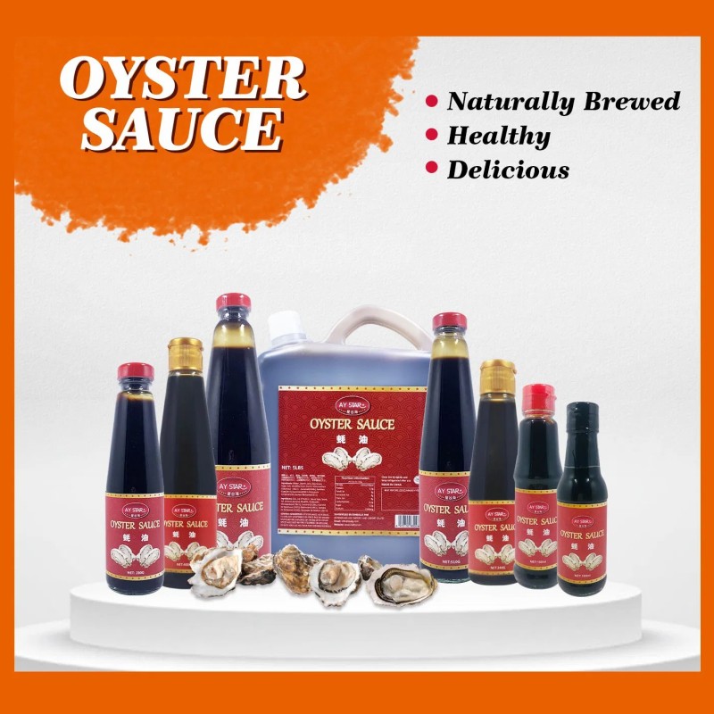 HACCP Halal Free Sample Manufacturer Bottle Seafood Oyster Sauce Seasoning