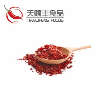 240 Asta Paprika Flakes Kosher and Halal Certificated Red Sweet Paprika