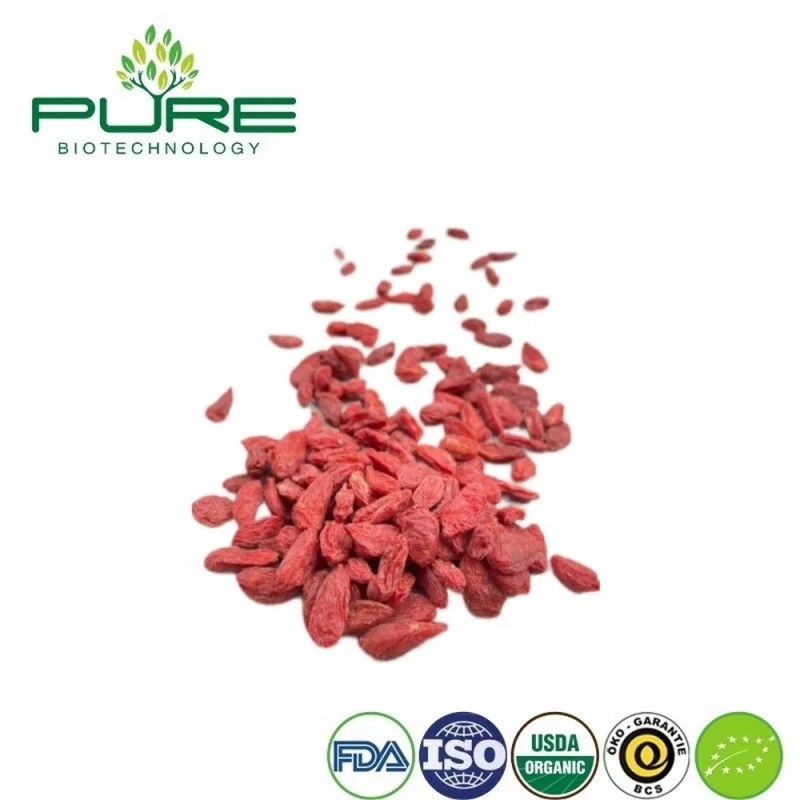 Premium Quality Ningxia Organic Dried Goji Berry Bulk for Food Ingredient Supply