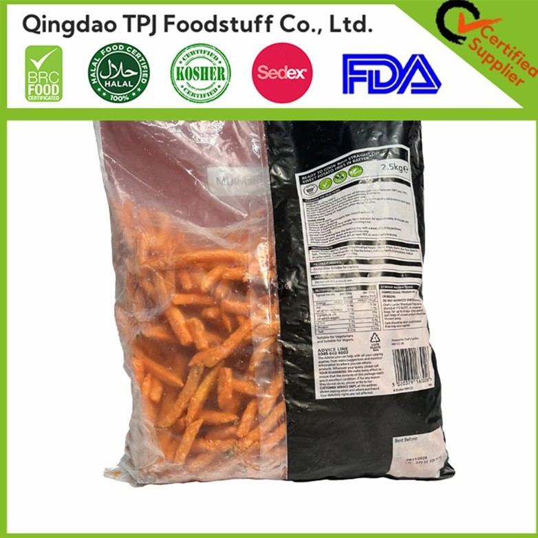 Best Quality Sweet Potato Fries Frozen Food French Fries Sweet Potato Fries Frozen Vegetable