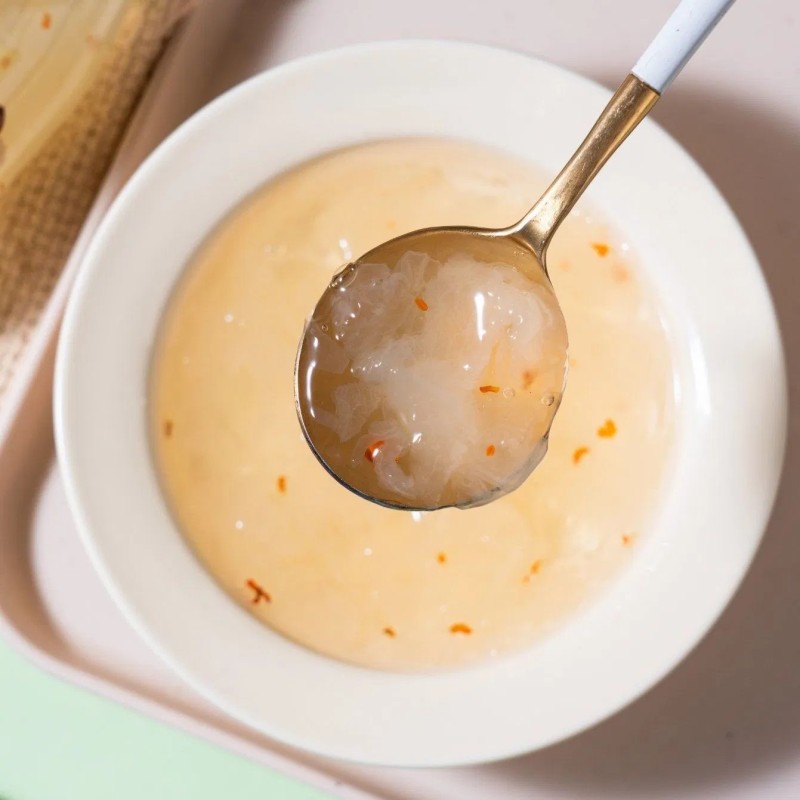 Osmanthus Flavor Freshly Stewed Tremella Mushroom Istant Canned Food