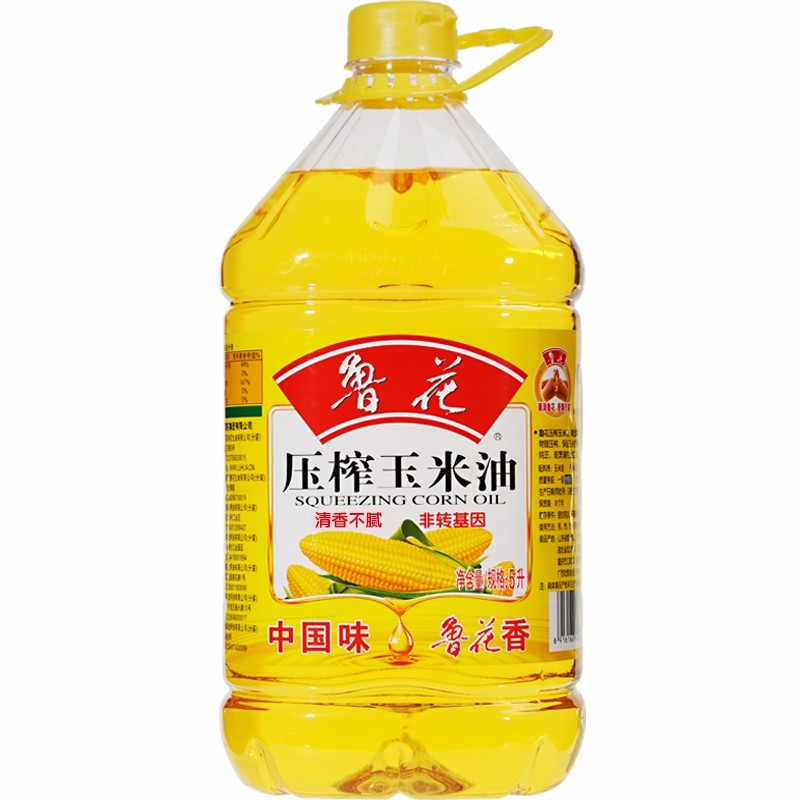 Luhua First-Grade Pressed Corn Oil 5L