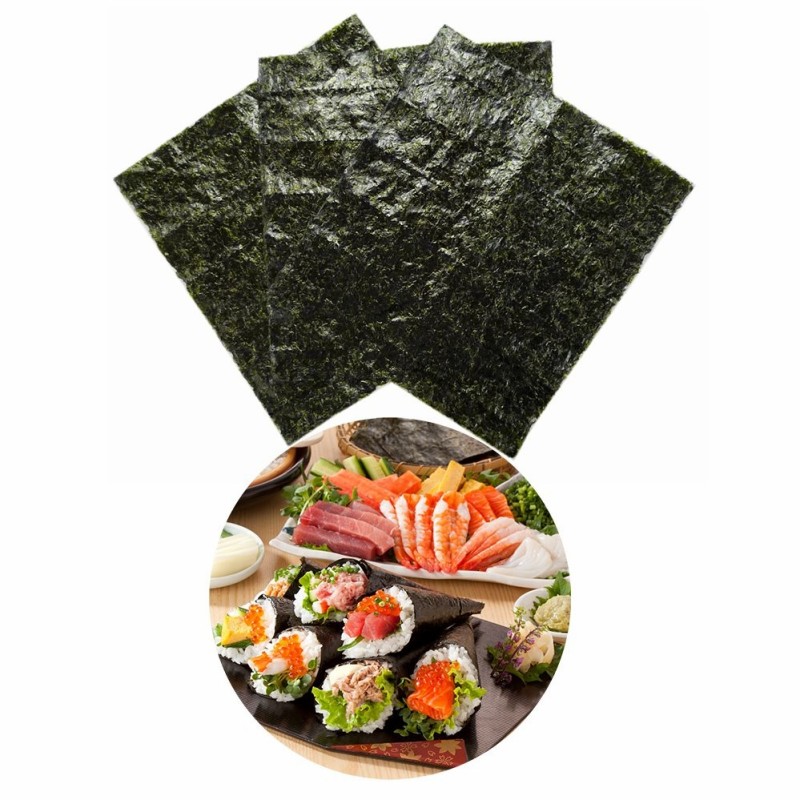 100 Pieces of Grilled Nori Sushi Nori