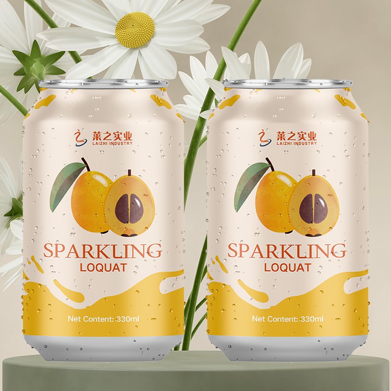 Custom Private Label 330ml 500ml Natural Fruity Apple Orange Mixer Flavor Carbonated Beverage Acid Soft Drinks in Cans Sugar
