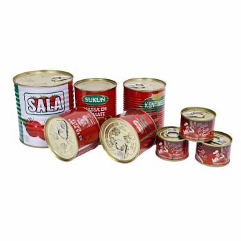 Canned Tomato Sauce Factory Price 28-30% 2025 Crop