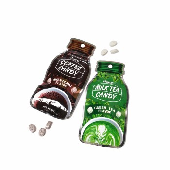 Coffee Candy Milk Tea Press Candy Rich Green Tea Candy