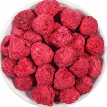 Premium Freeze Dried Pure Whole Raspberry for Healthy Snacking