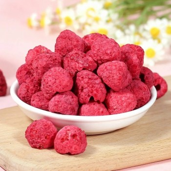 Premium Freeze Dried Pure Whole Raspberry for Healthy Snacking