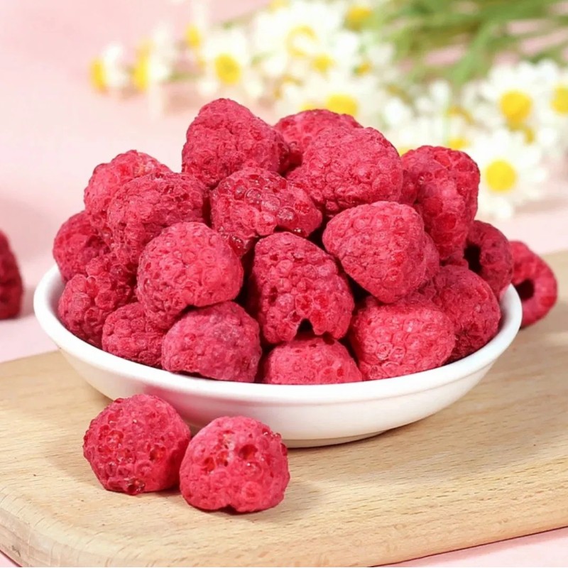 Premium Freeze Dried Pure Whole Raspberry for Healthy Snacking