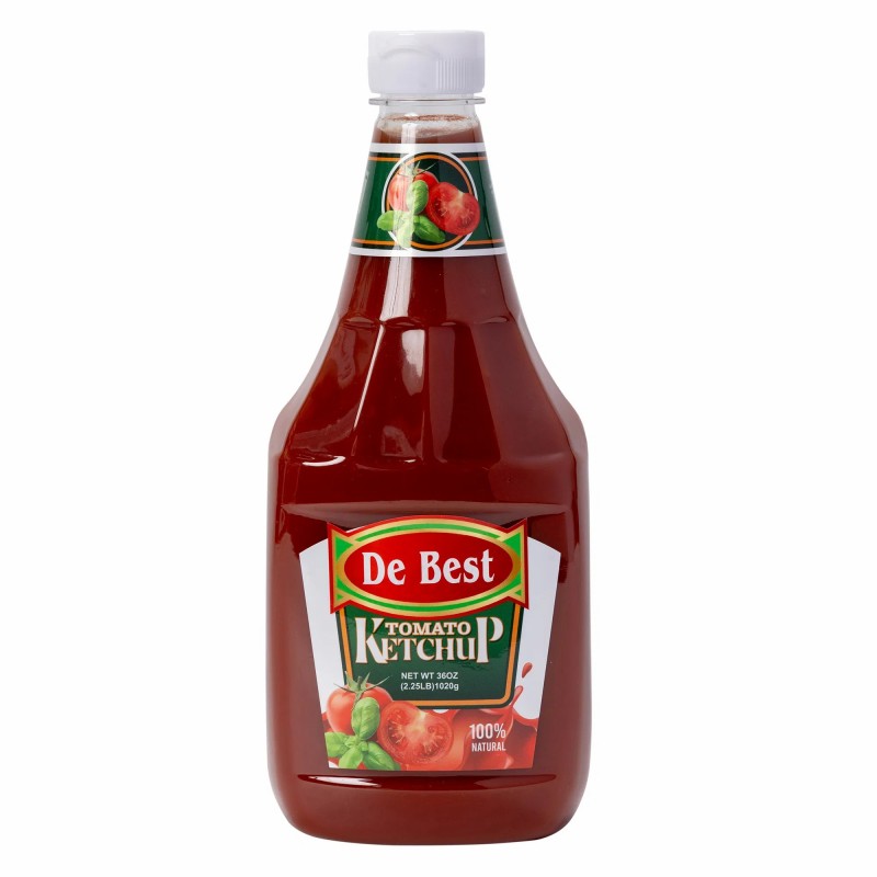 Ketchup Tomato Sauce Bottle Big Quantity 1.3kg Export to Europe