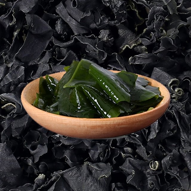 Hot Selling Meal Replacement Porridge Edible Seaweed Dried Wakame Leaves Cut