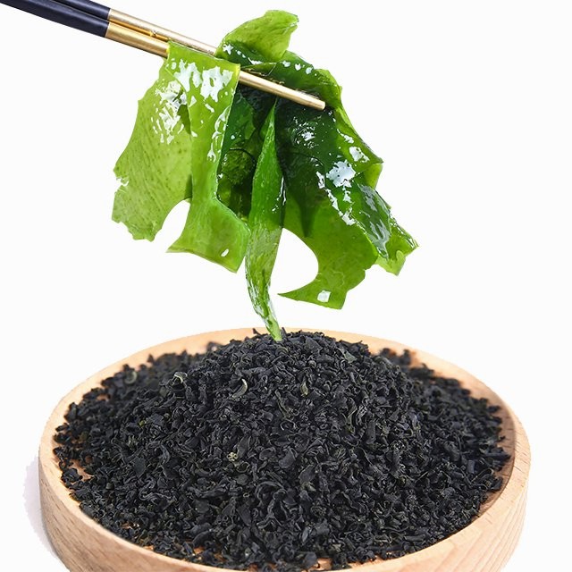 Hot Selling Meal Replacement Porridge Edible Seaweed Dried Wakame Leaves Cut