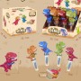 Dinosaur Bite Adventure: Realistic Dinosaur-Themed Toy with Candy for Kids