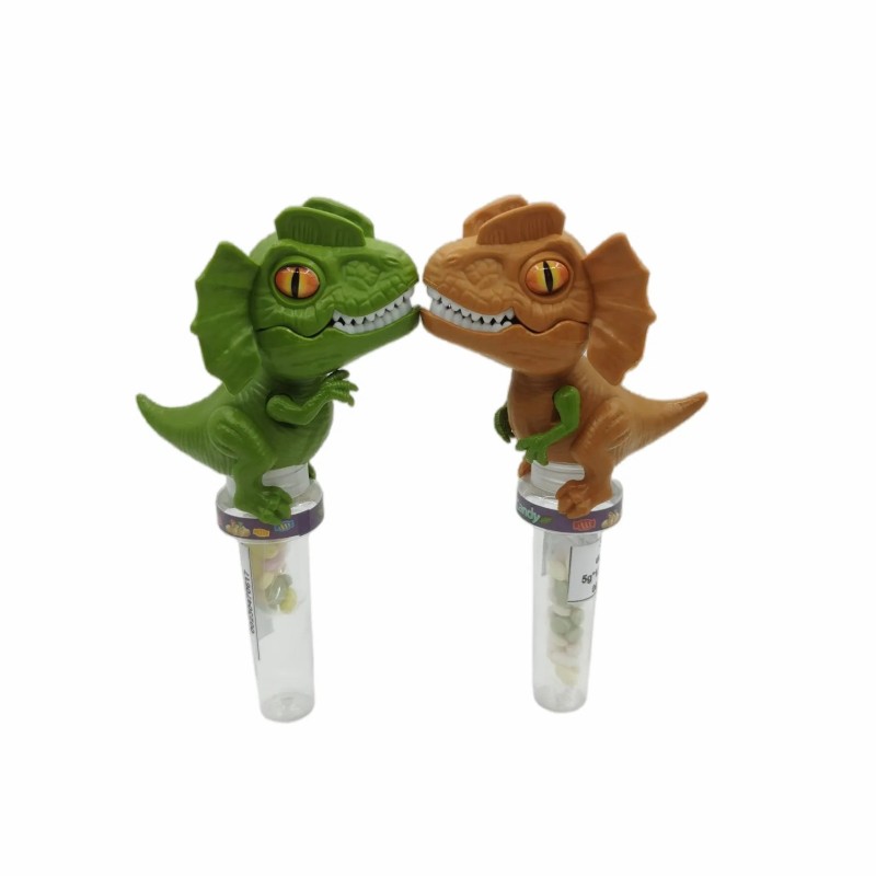 Dinosaur Bite Adventure: Realistic Dinosaur-Themed Toy with Candy for Kids