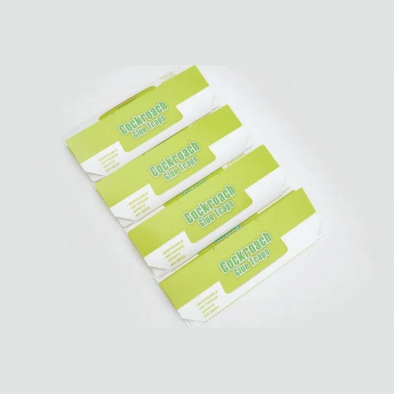 Disposable Non-Pollution Killing Cockroach Trap Glue Box Attractant Bait