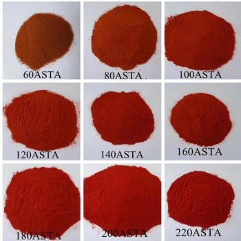 Paprika Powder Asta 40 to Asta 220