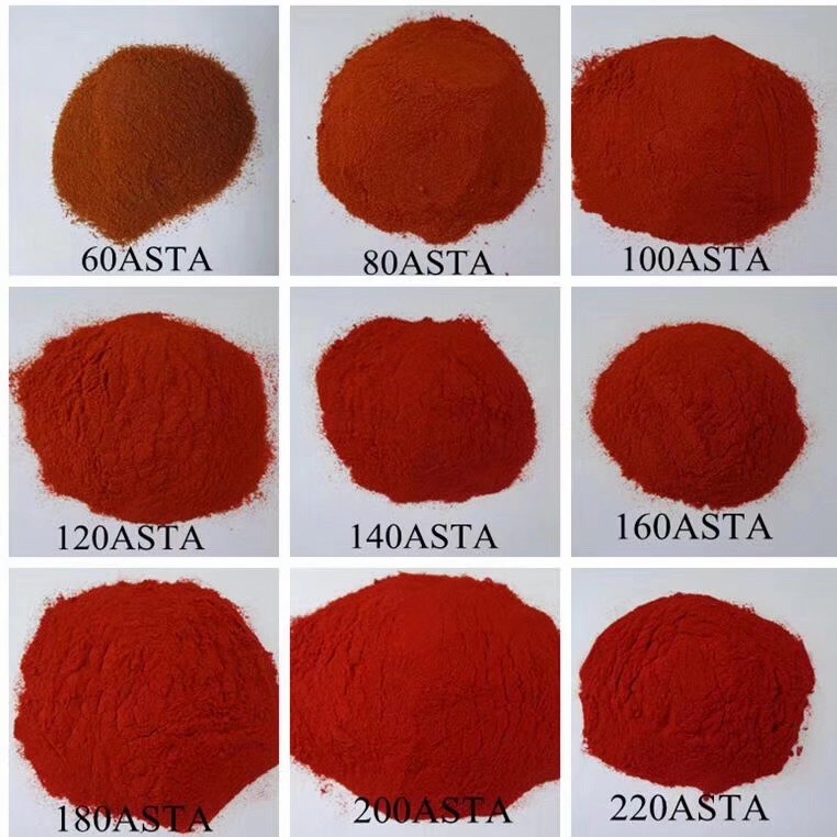 Paprika Powder Asta 40 to Asta 220