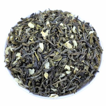 Bulk Loose #3 Health Piao Xue Twisted Jasmine Scented Green Tea