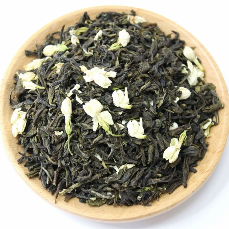 Bulk Loose #3 Health Piao Xue Twisted Jasmine Scented Green Tea