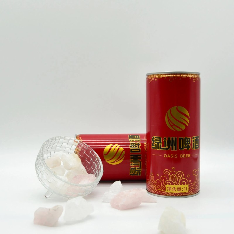 Top Quality Hot Selling Wholesale Chinese Traditional Beer Oasis Red Gift Box Packaged Craft Beer 1L * 4