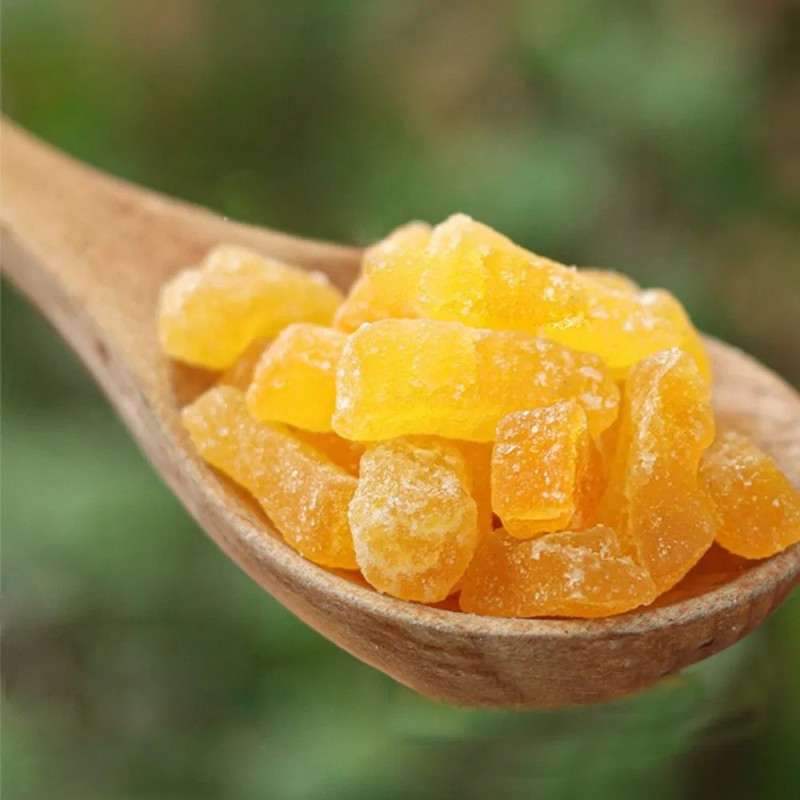 High Quality Dried Peach Dice Candied Yellow Peach Granules Dired Fruit Baking Fruit Tea