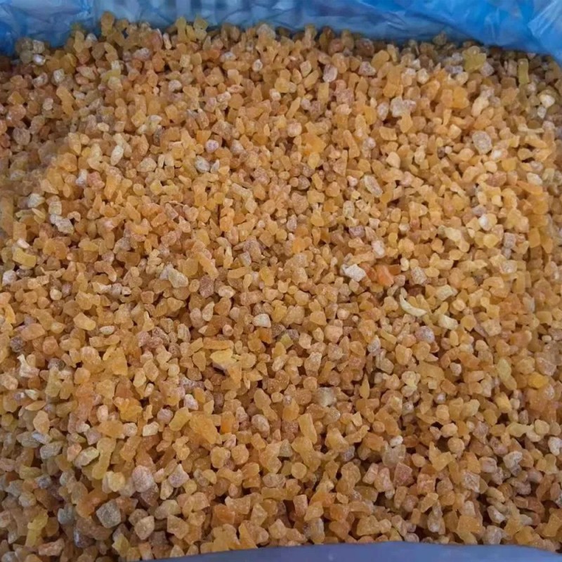High Quality Dried Peach Dice Candied Yellow Peach Granules Dired Fruit Baking Fruit Tea