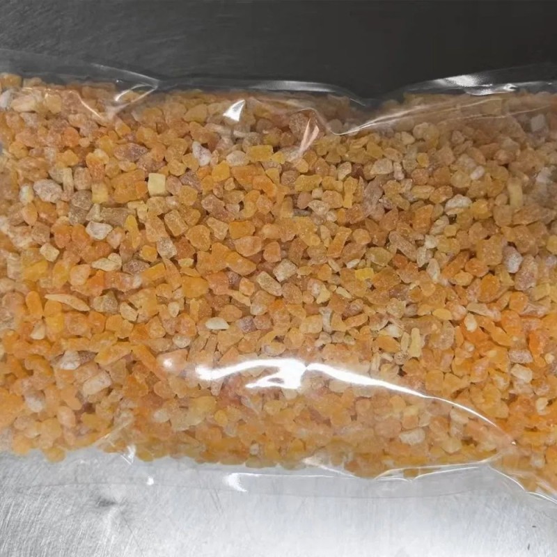 High Quality Dried Peach Dice Candied Yellow Peach Granules Dired Fruit Baking Fruit Tea