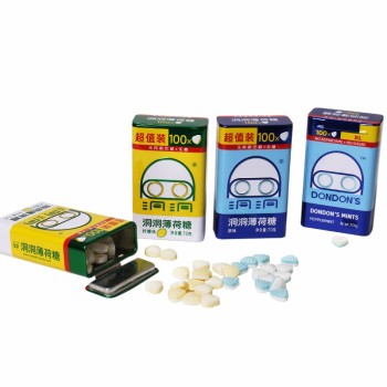 70g Sugar Free Mints Candy in Tower Tin for Convenience Store
