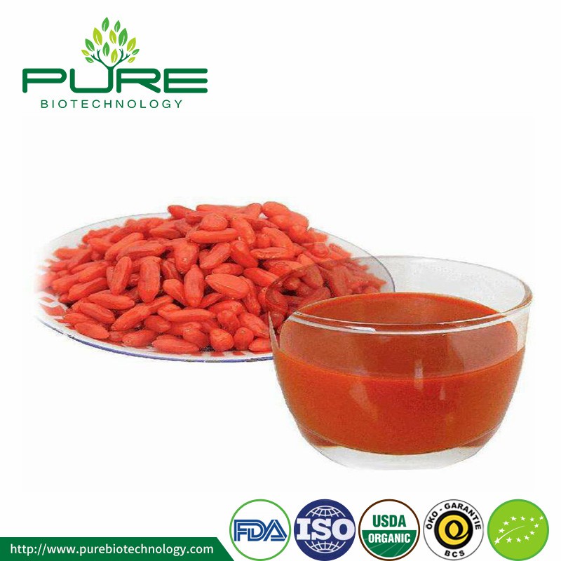 Premium Organic Goji Juice Concentrate Brix 36% for Wholesale