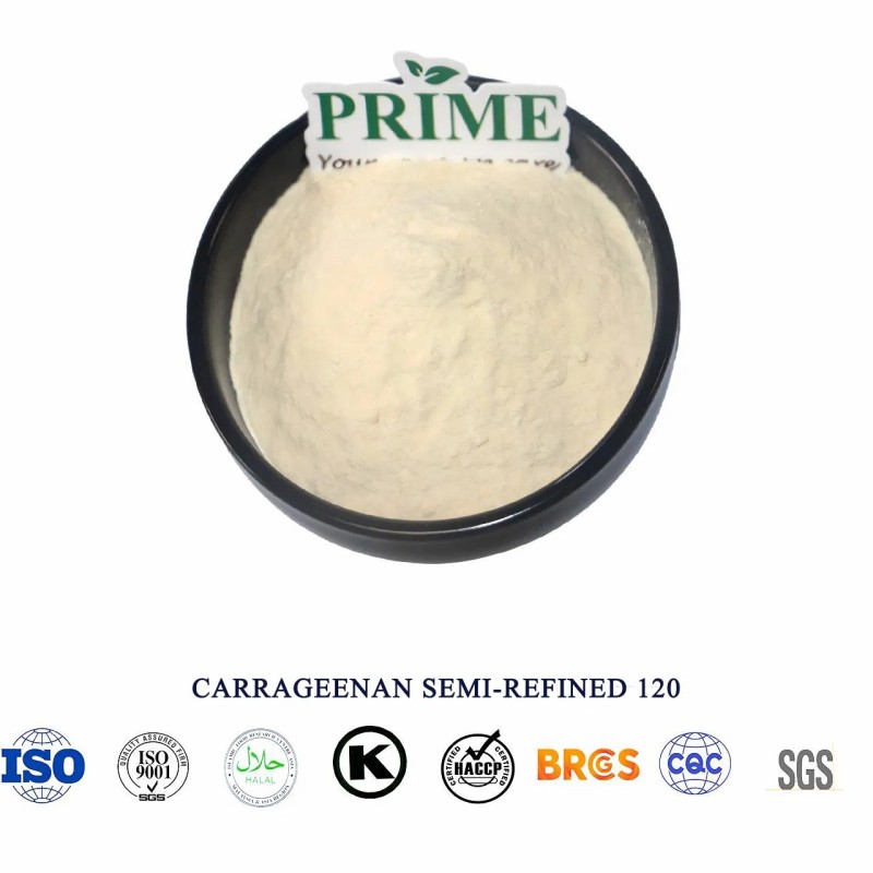 Carrageenan Semi-Refined Kappa 120 Mesh Food Thickener for Soft Candy, Pudding, Meat Product