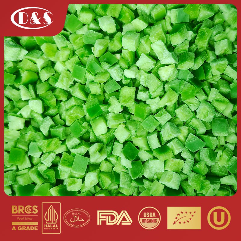 IQF Frozen Sweet Bell Pepper/Dices/Strips/Wholes Frozen Pepper