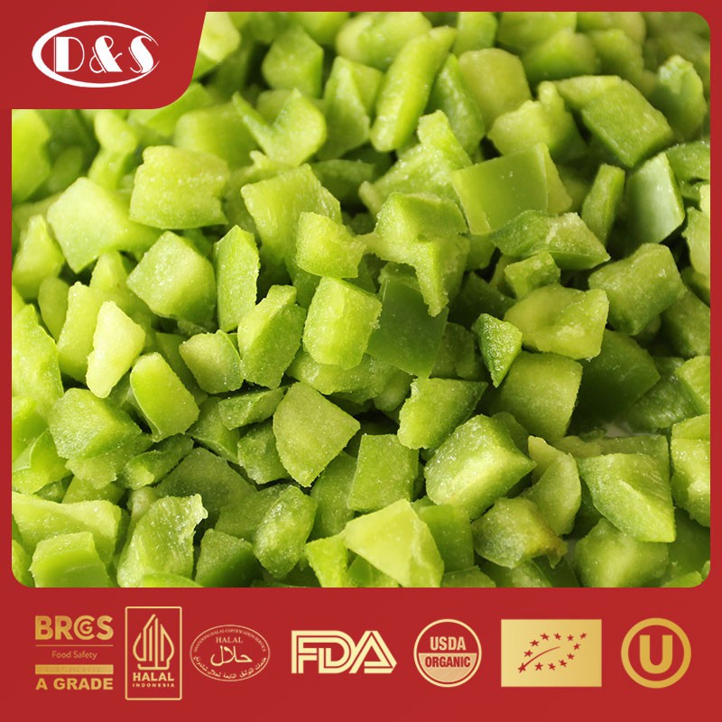 IQF Frozen Sweet Bell Pepper/Dices/Strips/Wholes Frozen Pepper