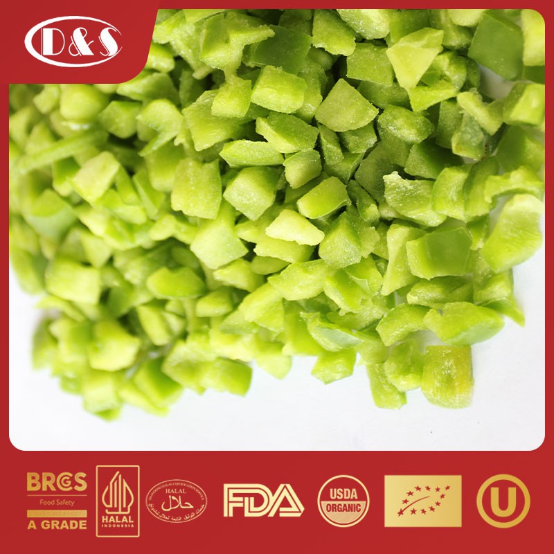 IQF Frozen Sweet Bell Pepper/Dices/Strips/Wholes Frozen Pepper
