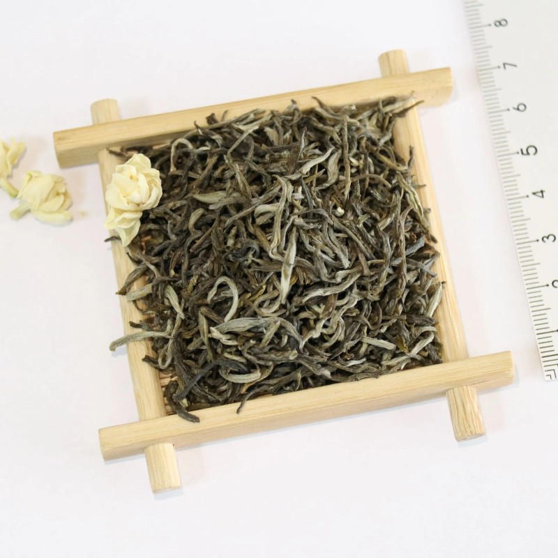 Health Yunnan Premium Silvery Hair Jasmine Flower Green Tea