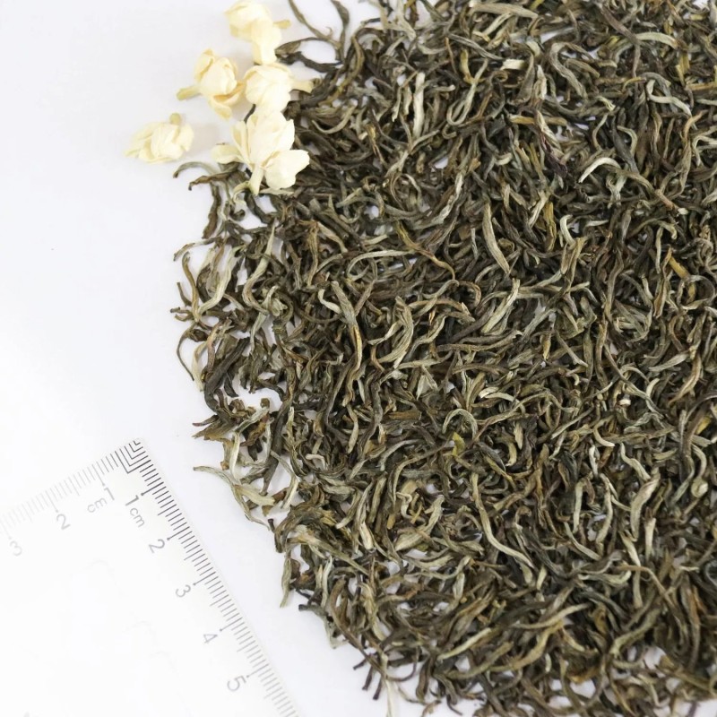 Health Yunnan Premium Silvery Hair Jasmine Flower Green Tea