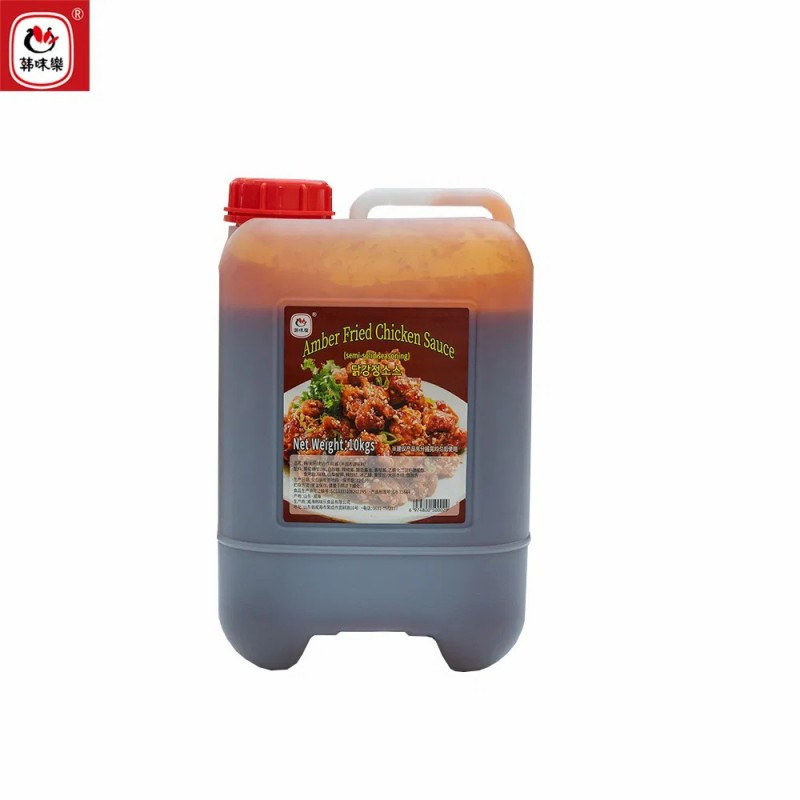 Retailer Healthy Material Authentic Taste Korean Style Amber Fried Chicken Sauce